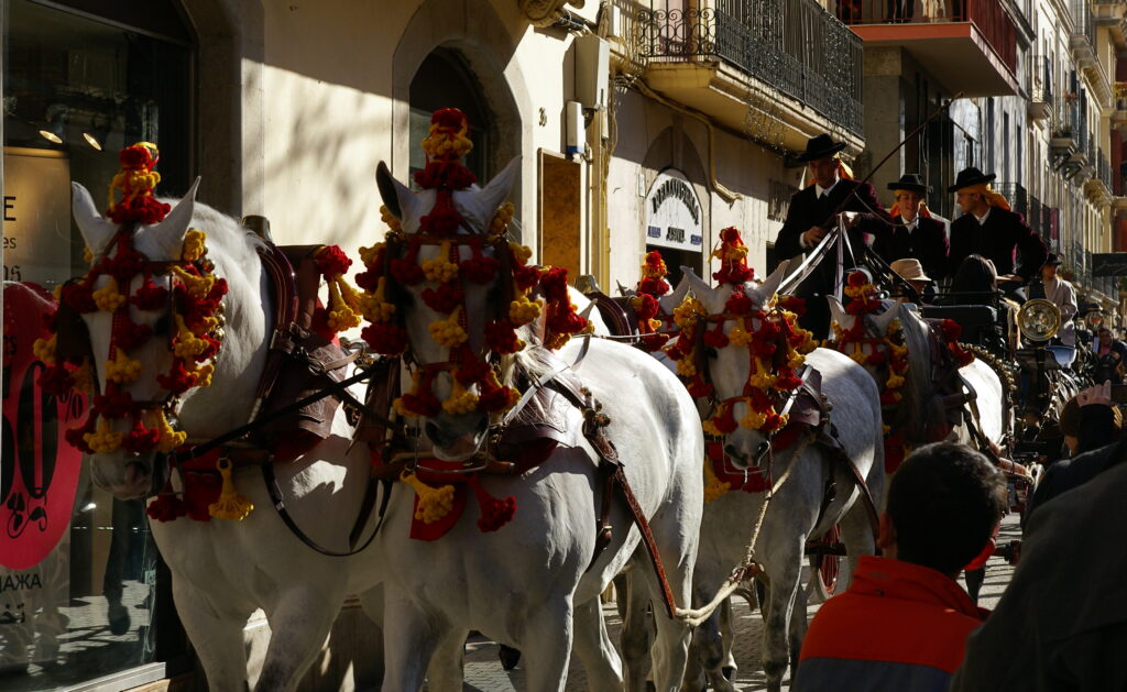 Fiestas de Tres Tombs de Vilanova i la Geltrú