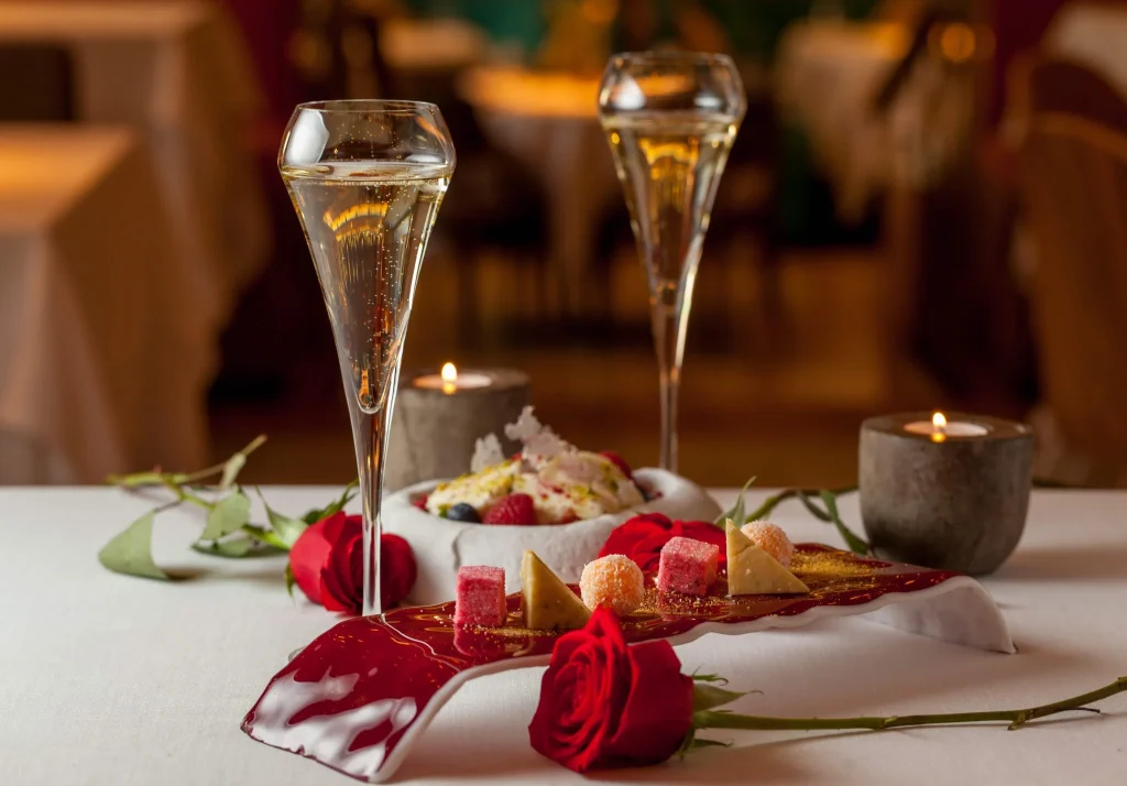 san valentín restaurante