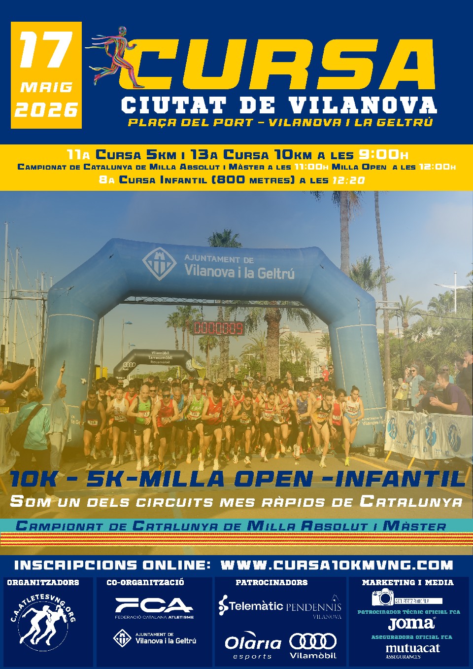 Cursa 10 KM VNG 2026