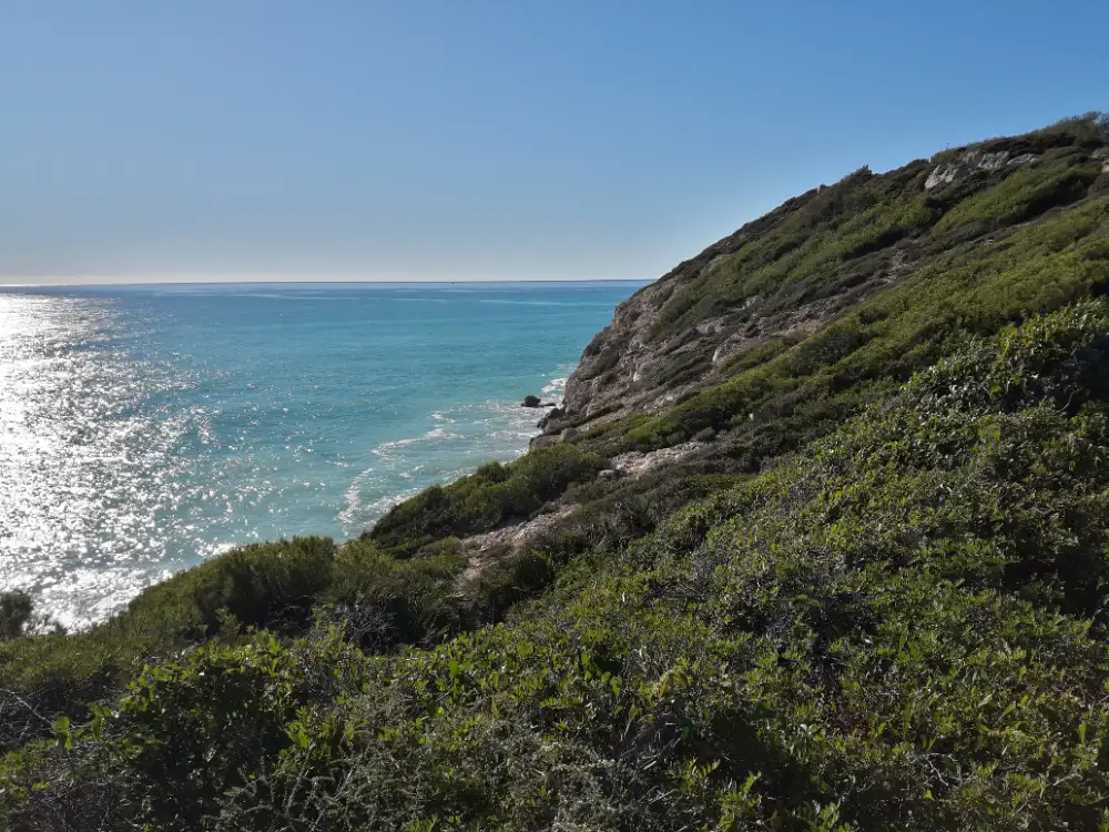 El Massís del Garraf, por donde transcurren los recorridos de la Cursa del Margalló de Olivella